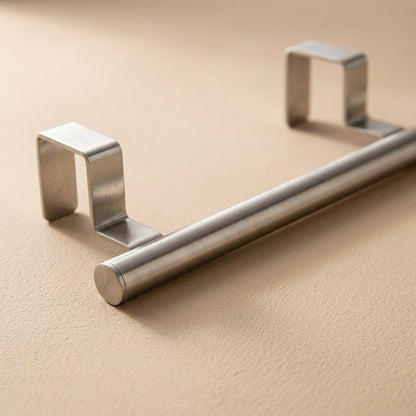 Towelrest™ Stainless Steel Bathroom Towel Bar, material and detail close-up