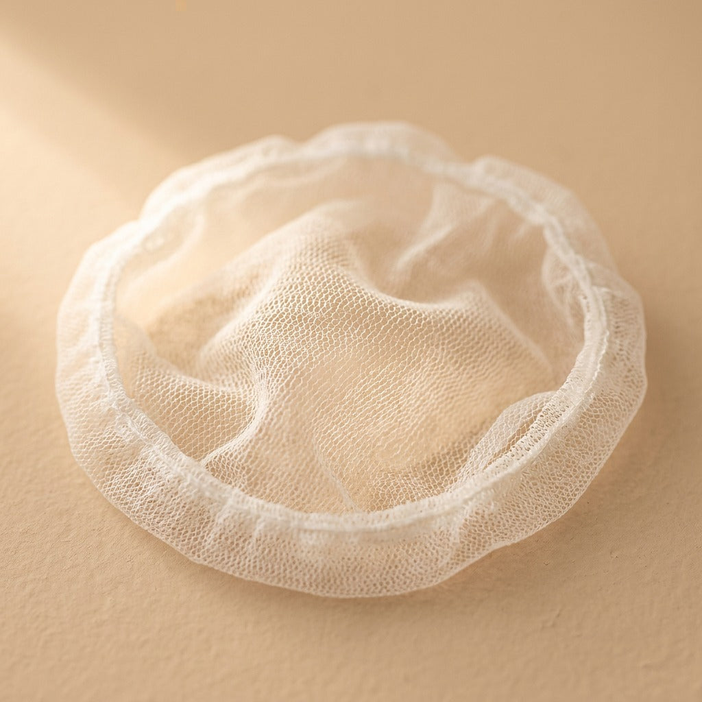 Tossweave™ Disposable Mesh Sink Filter Net, material and detail close-up