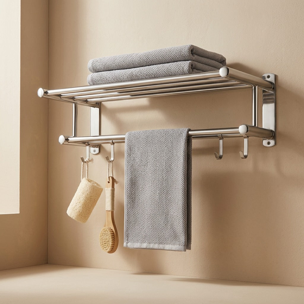 Dryrail™ Stainless Steel Bathroom Towel Rack