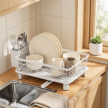 Ironnest™ Small Iron Dish Rack in a calm home setting