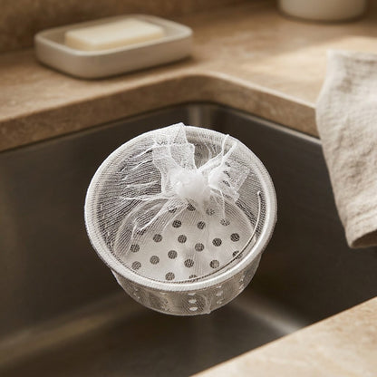 Tossmesh™ Disposable Kitchen Sink Filter Net, styled close view