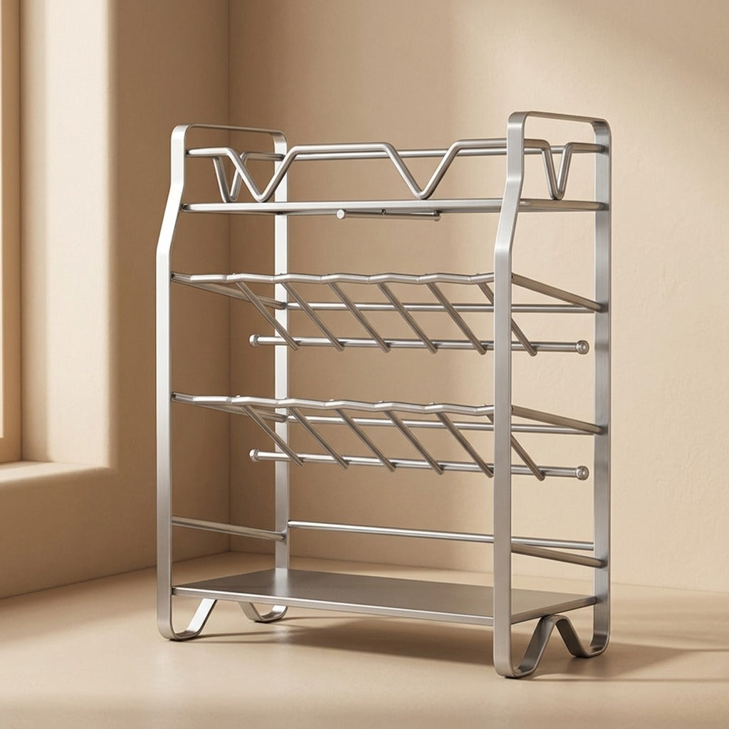 Spicestow™ Stainless Steel Countertop Spice Rack