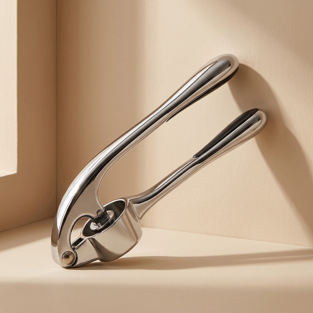 Mashgrip™ Zinc Alloy Garlic Press