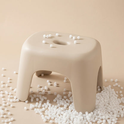 Playstool™ Plastic Children’s Living Room Stool, material and detail close-up