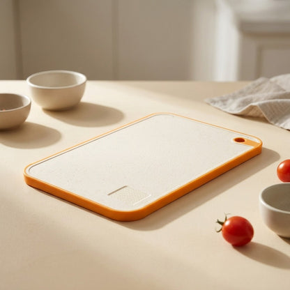 Chopwell™ Plastic Kitchen Cutting Board, styled close view