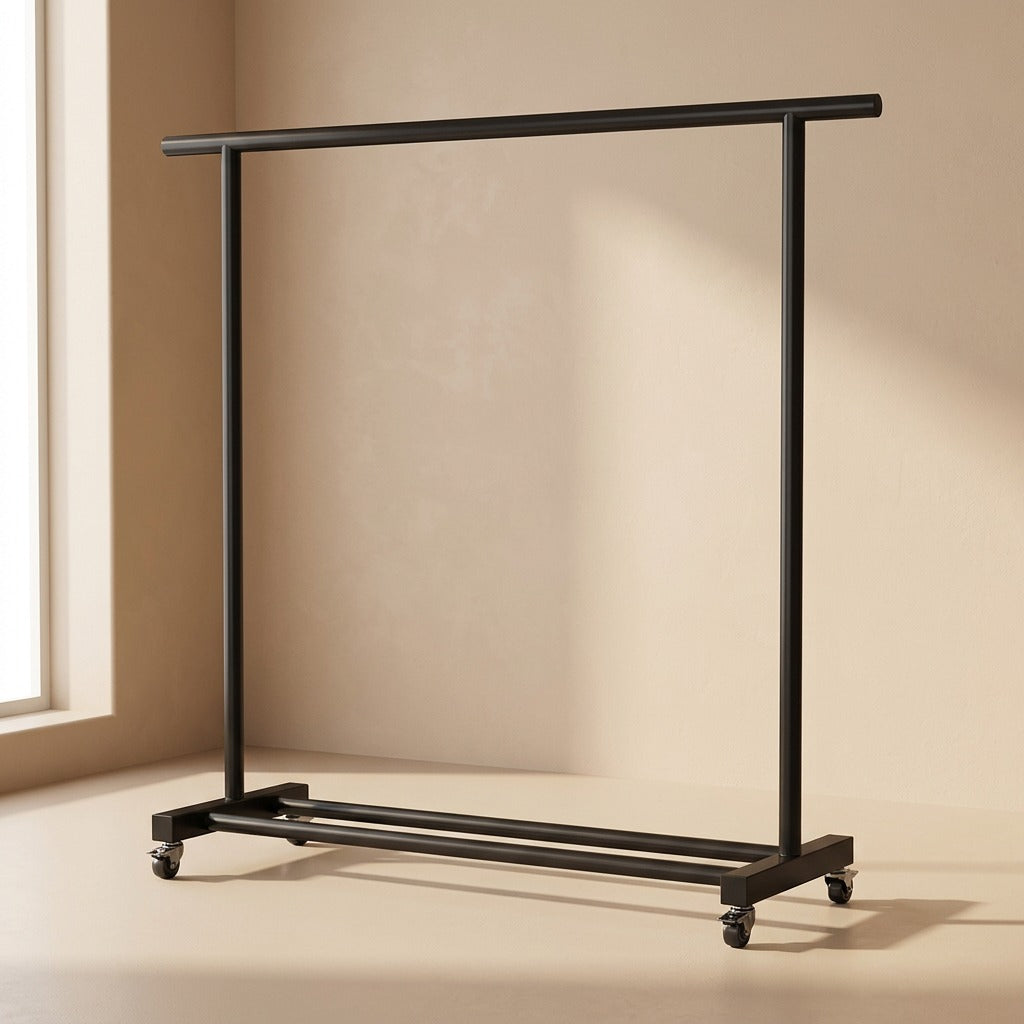Steelrail™ Carbon Steel Clothes Rack