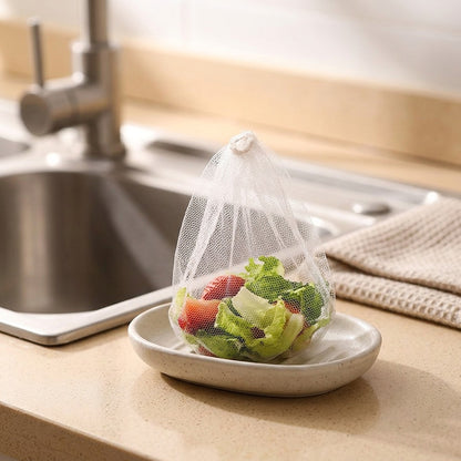 Netcatch™ Plastic Sink Drain Filter Net, styled close view