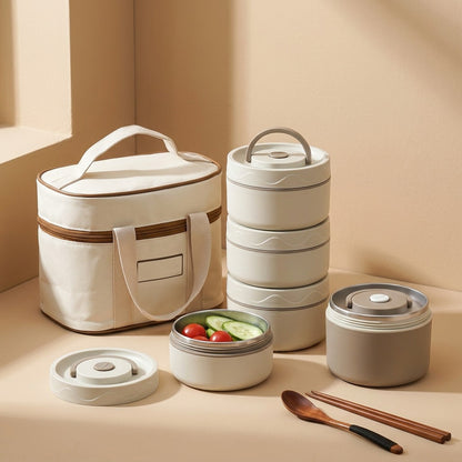 Warmtote™ 304 Stainless Steel Insulated Lunch Box