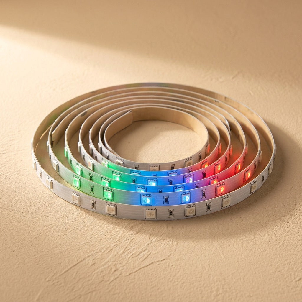 Glowtune™ Bluetooth Remote Control Light Strip, material and detail close-up