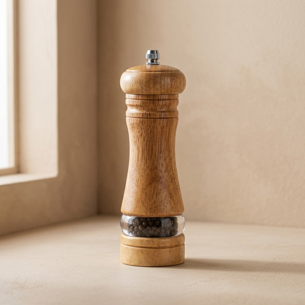 Spicecrank™ 6-Inch Ceramic Pepper Grinder