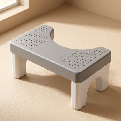 Perchpot™ Plastic Toilet Stool, material and detail close-up