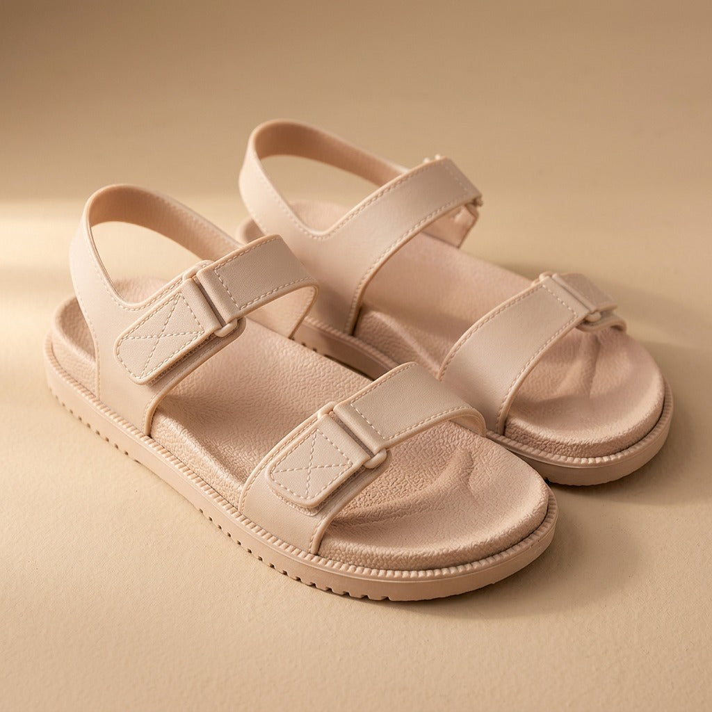 Shorestep™ Women's PVC Beach Sandals, material and detail close-up