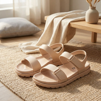 Shorestep™ Women's PVC Beach Sandals, styled close view