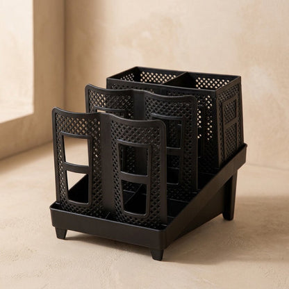 Cupivot™ Plastic Rotating Cup Holder, material and detail close-up
