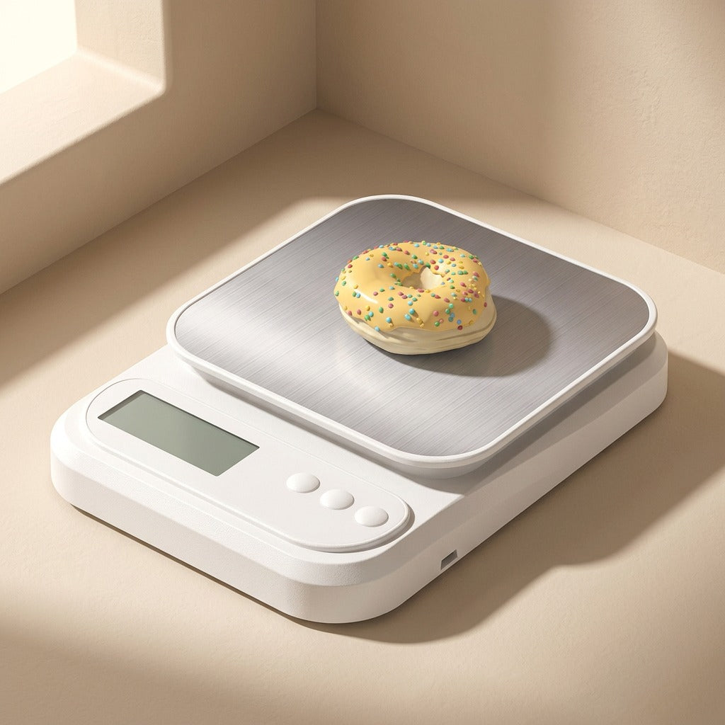 Gramweigh™ Electronic Kitchen Scale With Gram Weighing