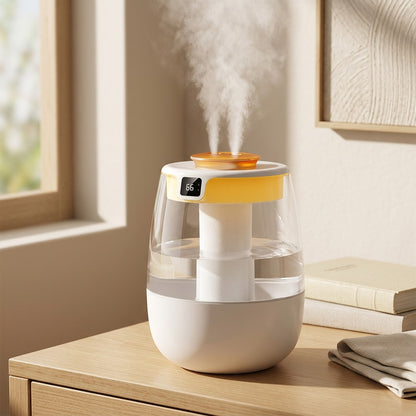 Mistdesk™ USB Desktop Air Humidifier, styled close view