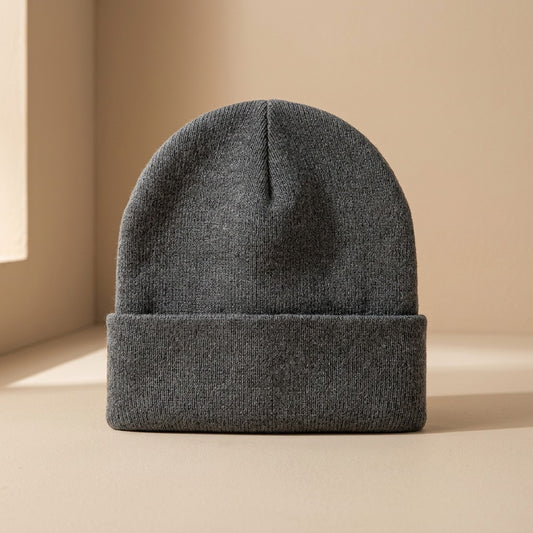 Knitwarm™ Solid Color Knitted Beanie Hat