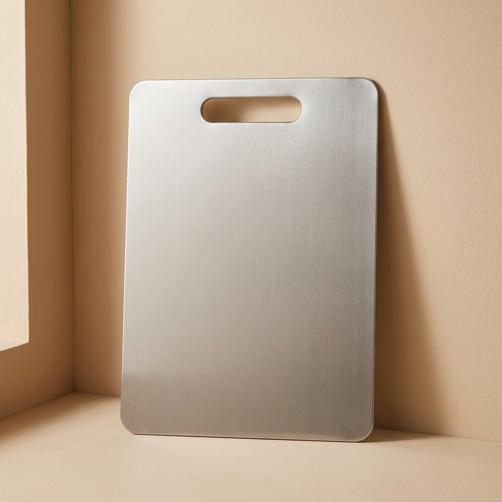 Sliceshield™ Stainless Steel Cutting Board