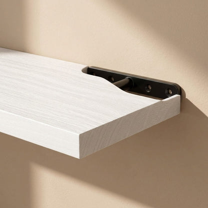 Wallperch™ Floating Wall Storage Rack, material and detail close-up