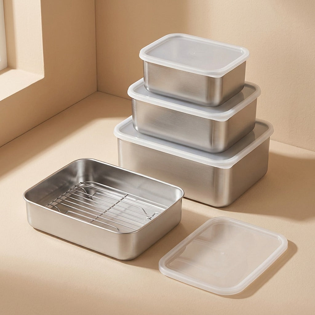 Freshsteel™ 316 Stainless Steel Food Storage Box