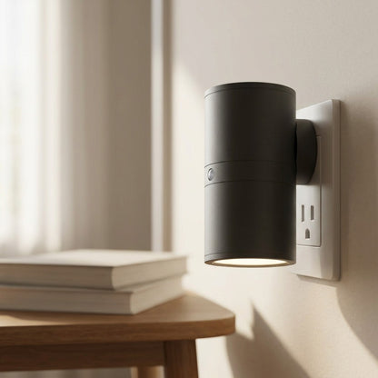 Pluggleam™ Plug-In Sensor Night Light, styled close view