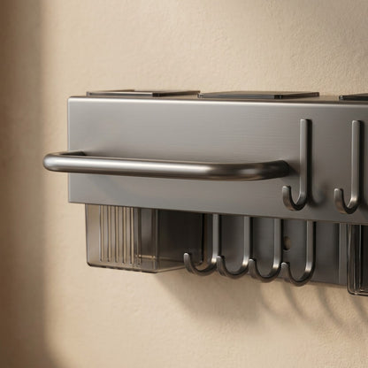 Bladekeep™ Carbon Steel Kitchen Knife Holder, material and detail close-up