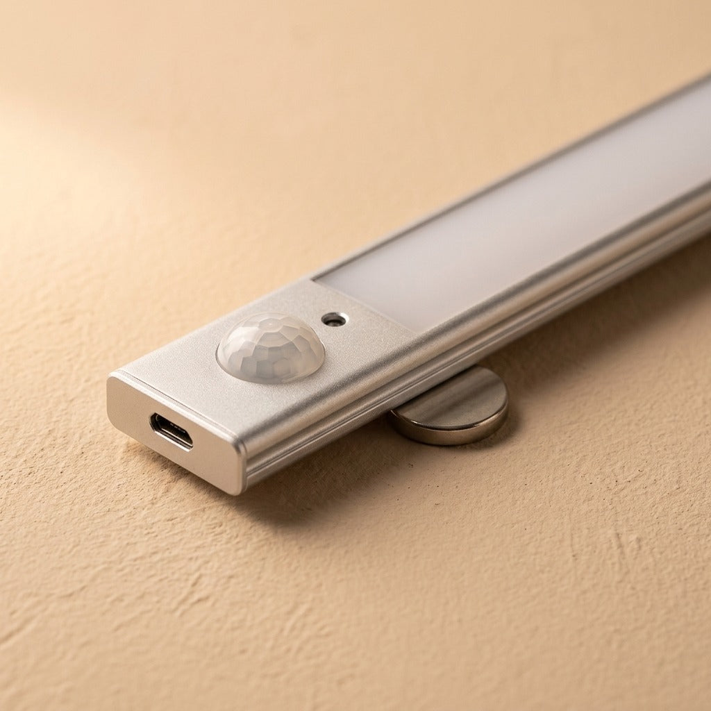 Motionglow™ Human Body Induction Night Light, material and detail close-up