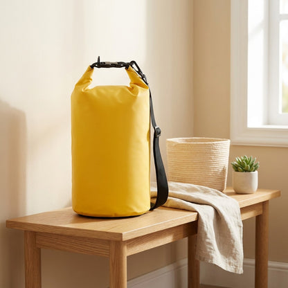 Beachseal™ PVC Waterproof Beach Bag in a calm home setting
