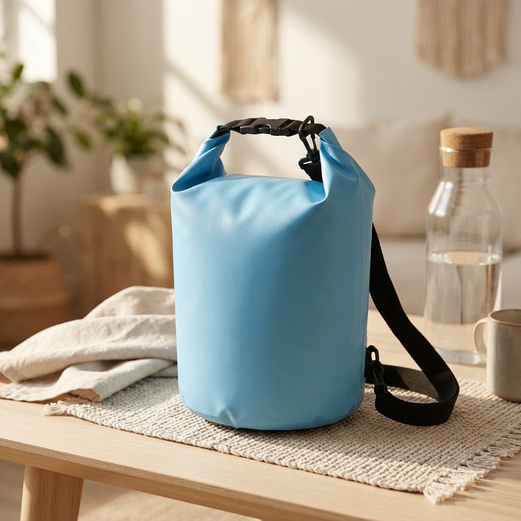 Beachseal™ PVC Waterproof Beach Bag, styled close view