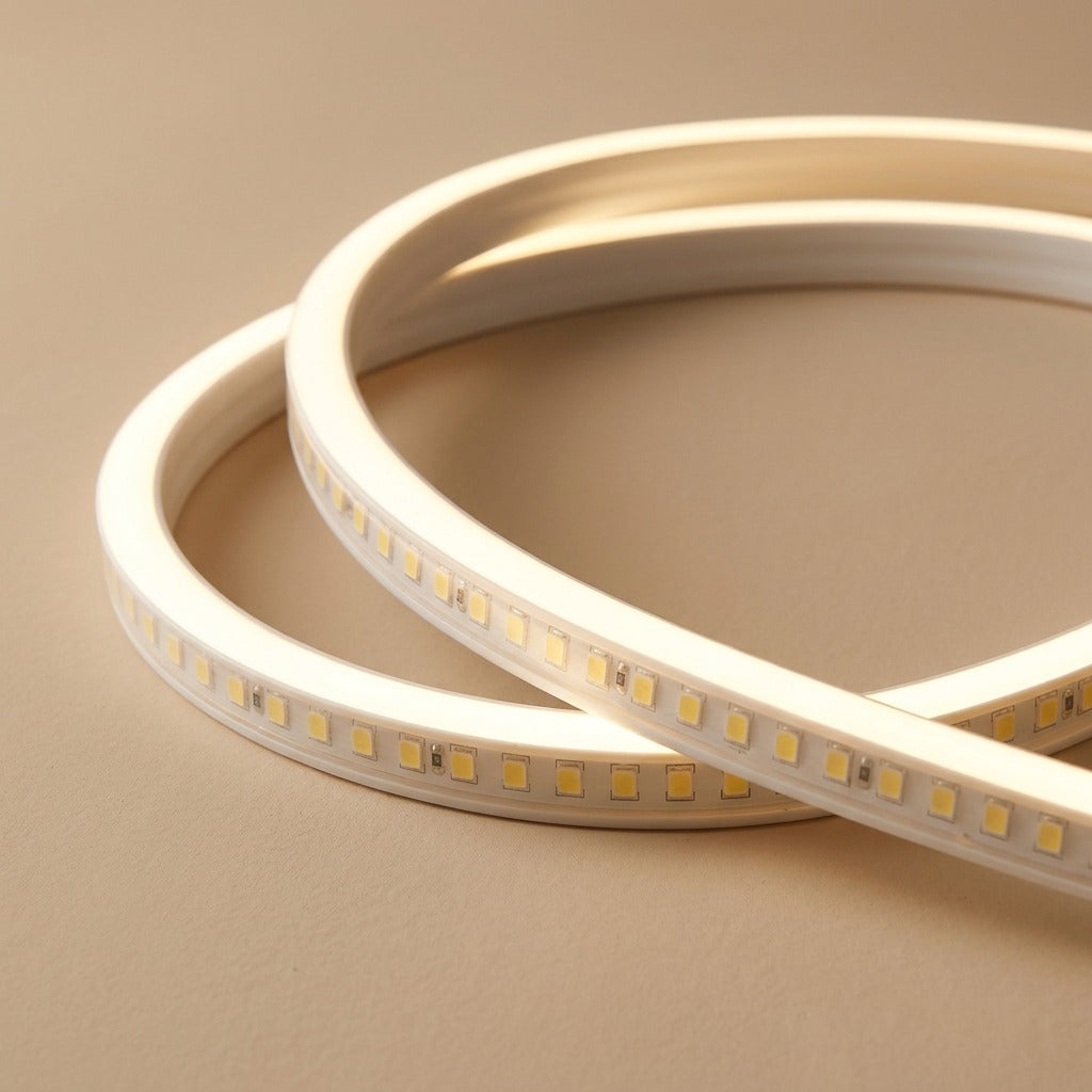 Siliflex™ 24V Silicone LED Light Strip, material and detail close-up