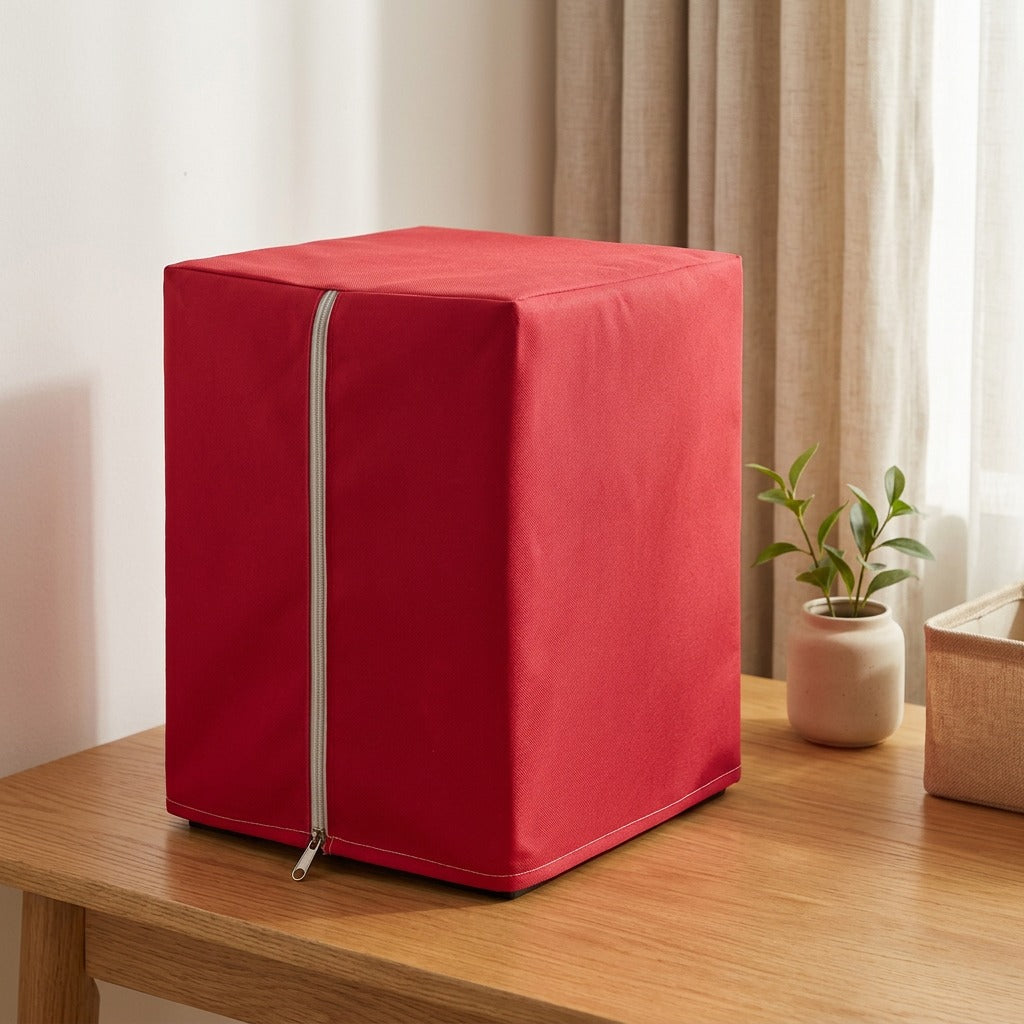 Caseveil™ Polyester Computer Dust Cover, styled close view
