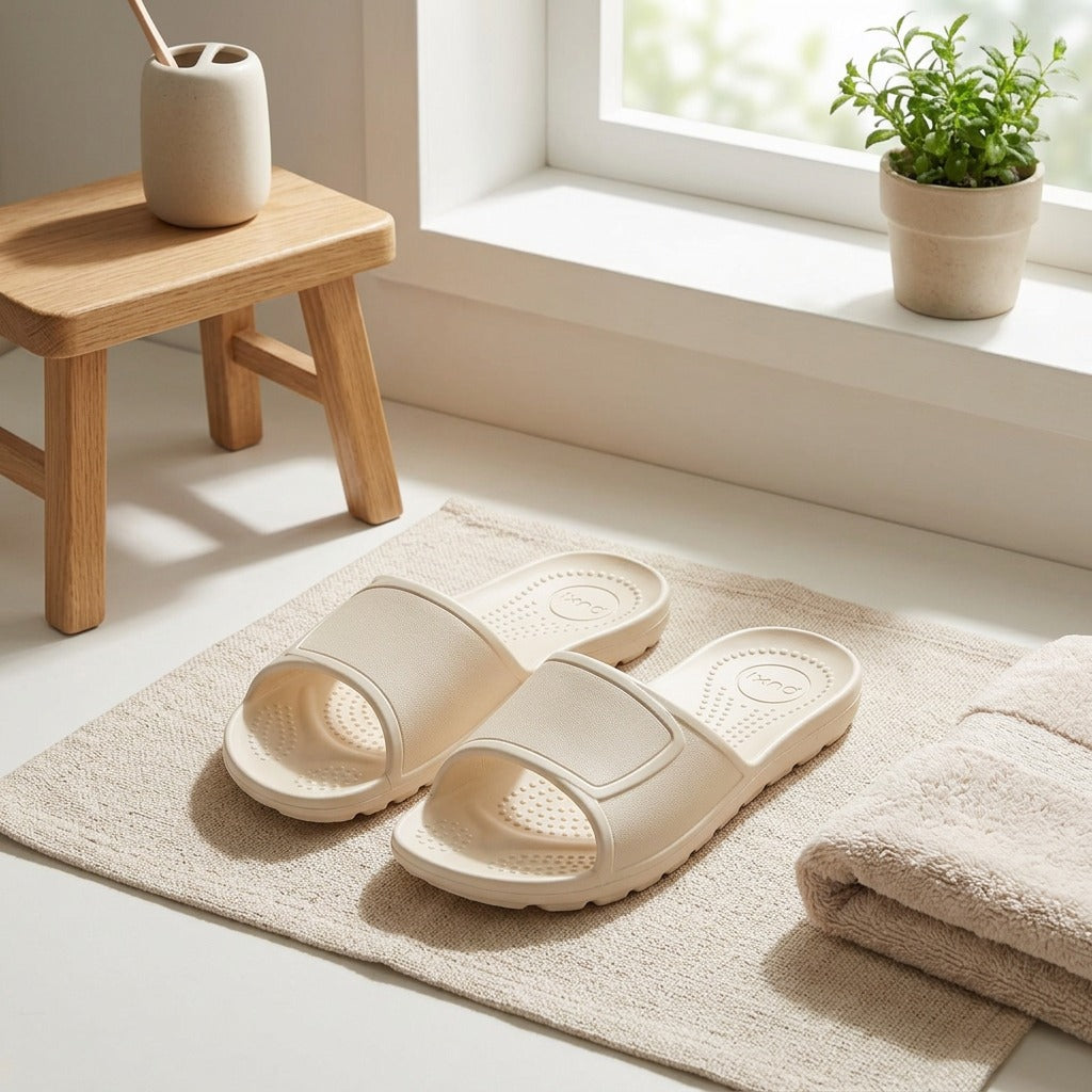 Easysole™ EVA Unisex Slippers in a calm home setting