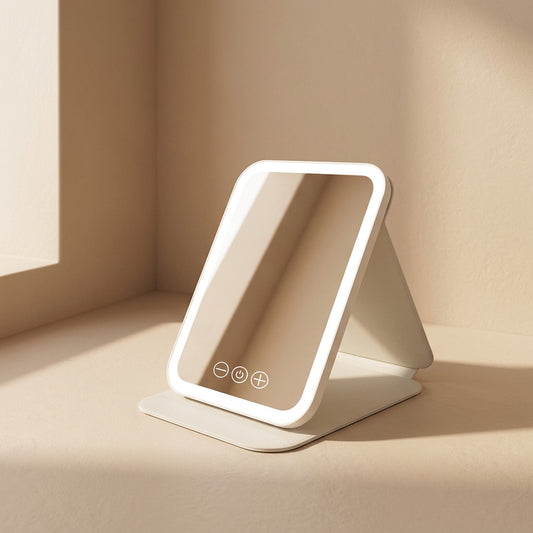Glowgaze™ LED Desktop Mirror
