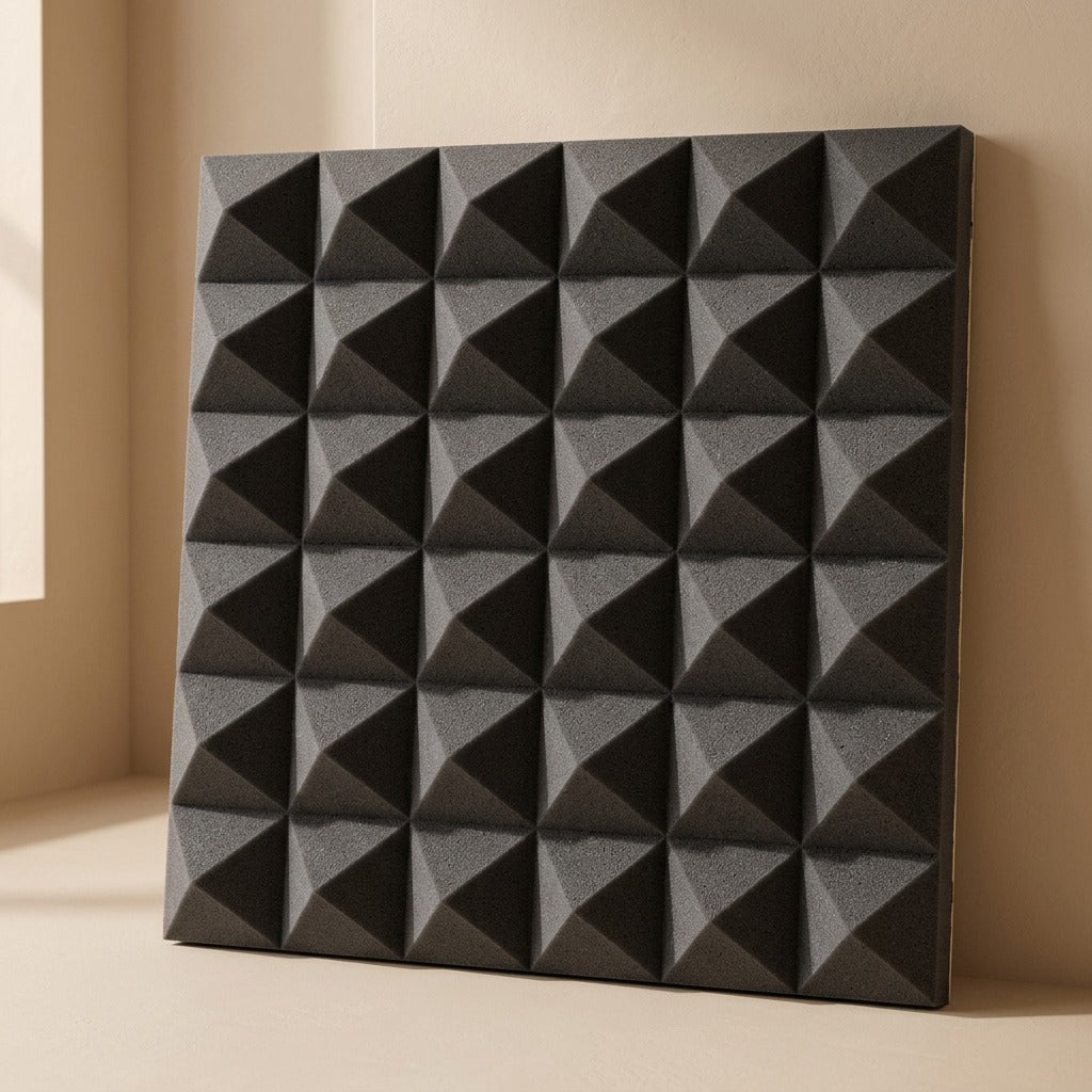 Peakmuff™ Pyramid Sound-Absorbing Foam Panels