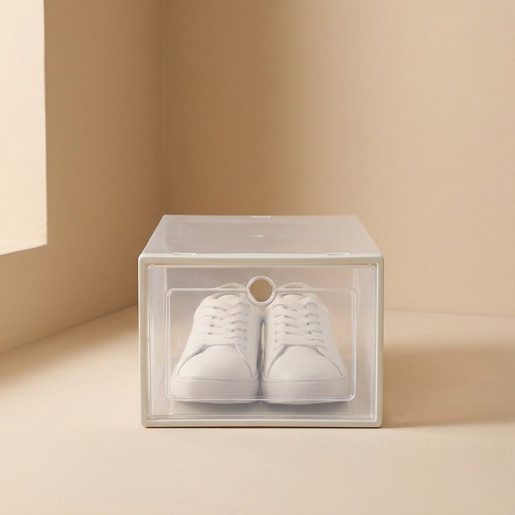 Solestack™ Stackable Plastic Shoe Box