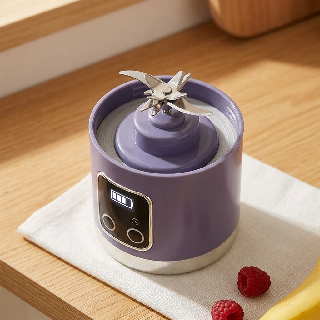 Blendtrip™ Portable Charging Juicer Cup, styled close view