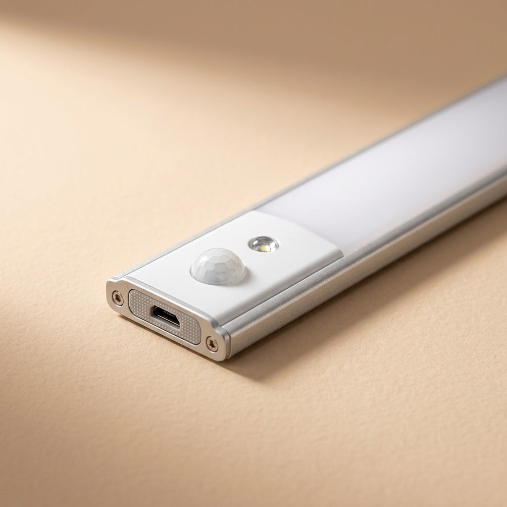 Clinglit™ Magnetic Sensor Night Light, material and detail close-up