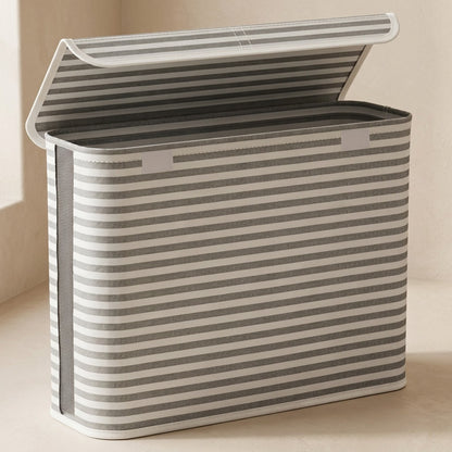 Stripefold™ Striped Foldable Storage Basket