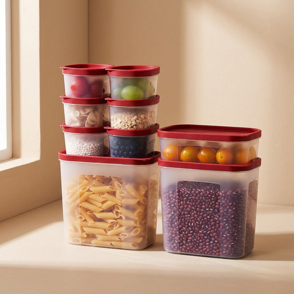 Roundkeep™ Plastic Cylindrical Food Storage Box