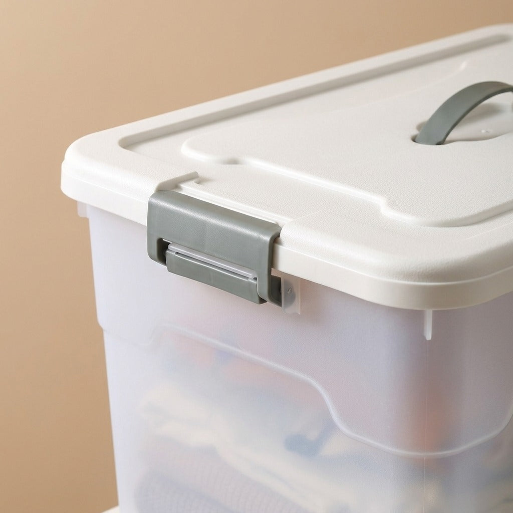 Wearstash™ Plastic Clothing Storage Box, material and detail close-up