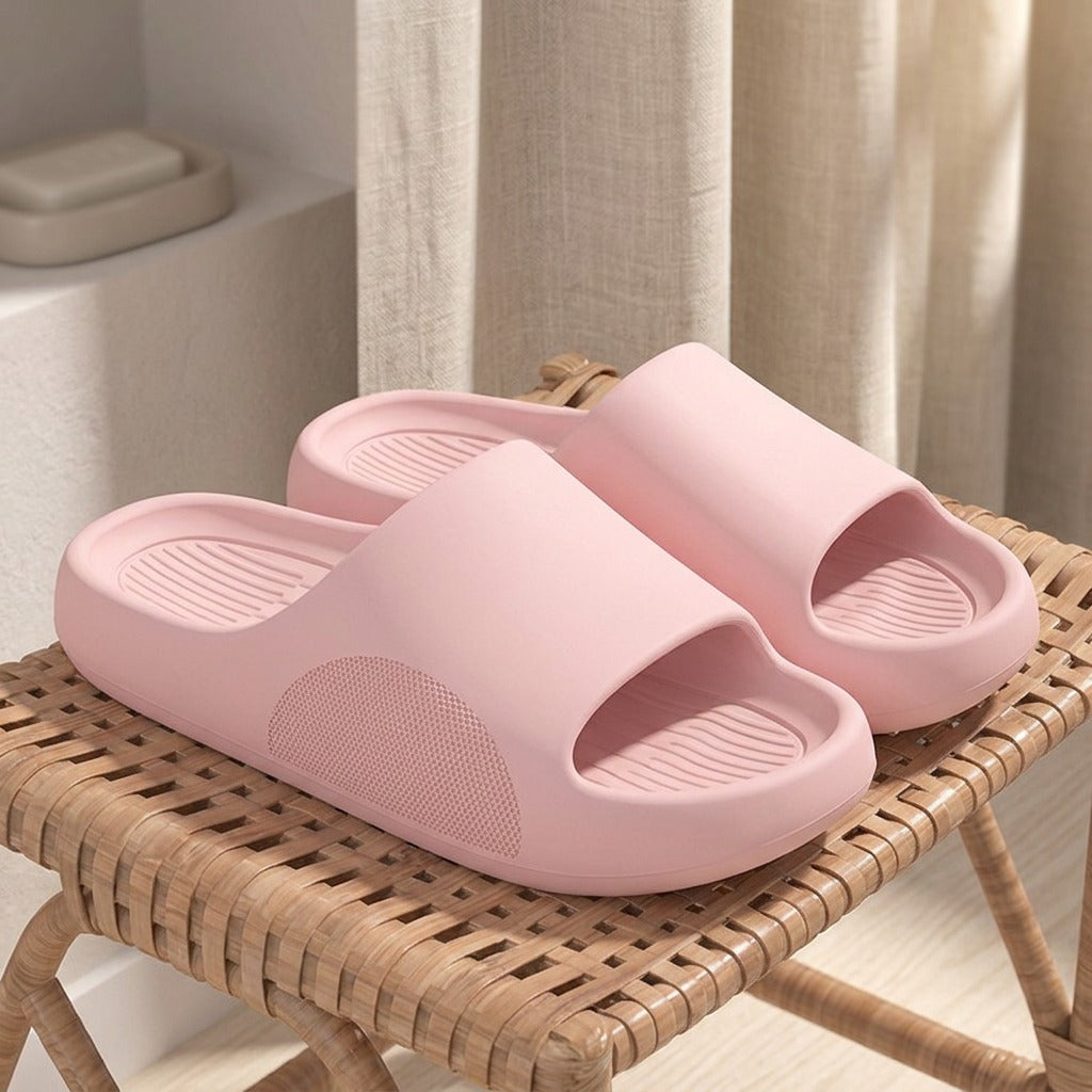 Sandgleam™ EVA Flip-Flop Sandals, styled close view