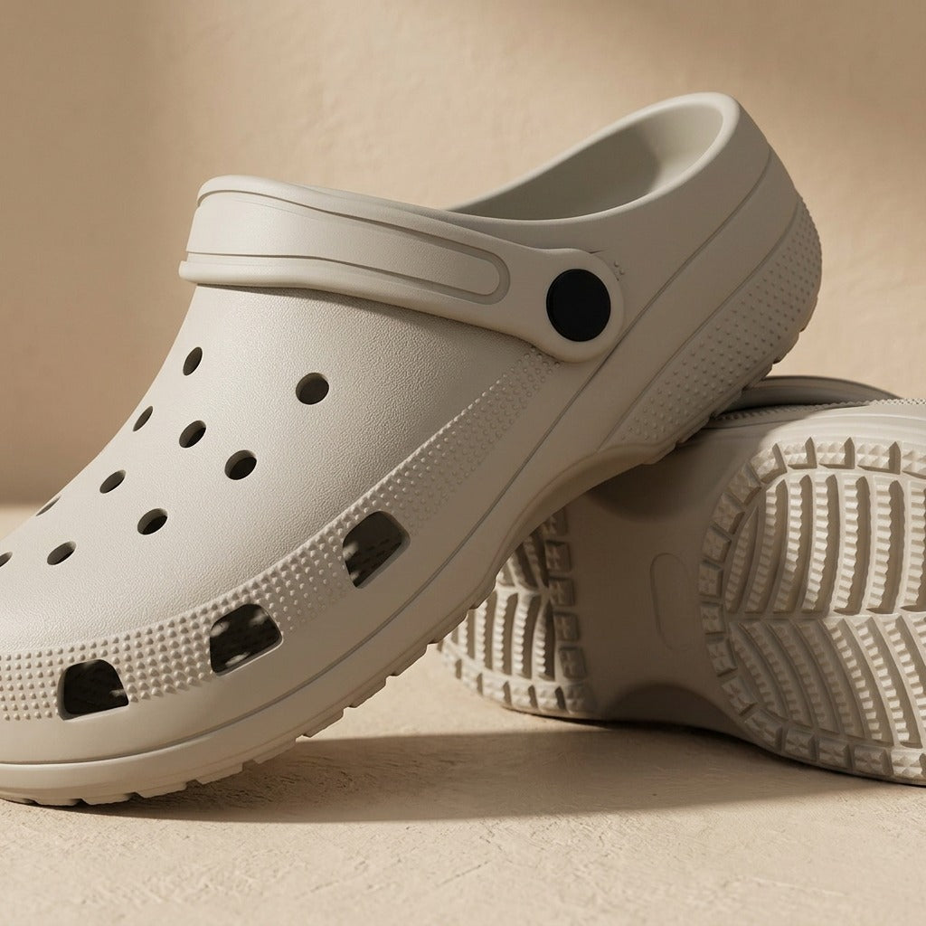 Gripclog™ EVA Non-Slip Clogs, material and detail close-up