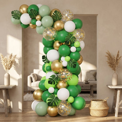 Archpop™ Latex Birthday Balloon Arch Decoration, styled close view