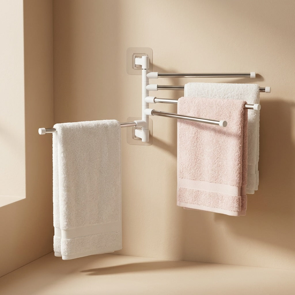 Spincloth™ Plastic Rotating Towel Rack