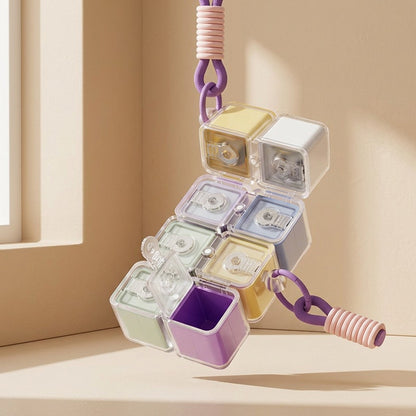 Dosecube™ 8-Compartment Rubik's Cube Pill Box