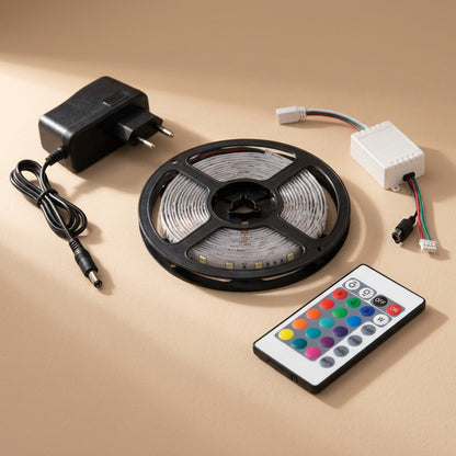 Rainstrip™ Waterproof RGB LED Light Strip, material and detail close-up