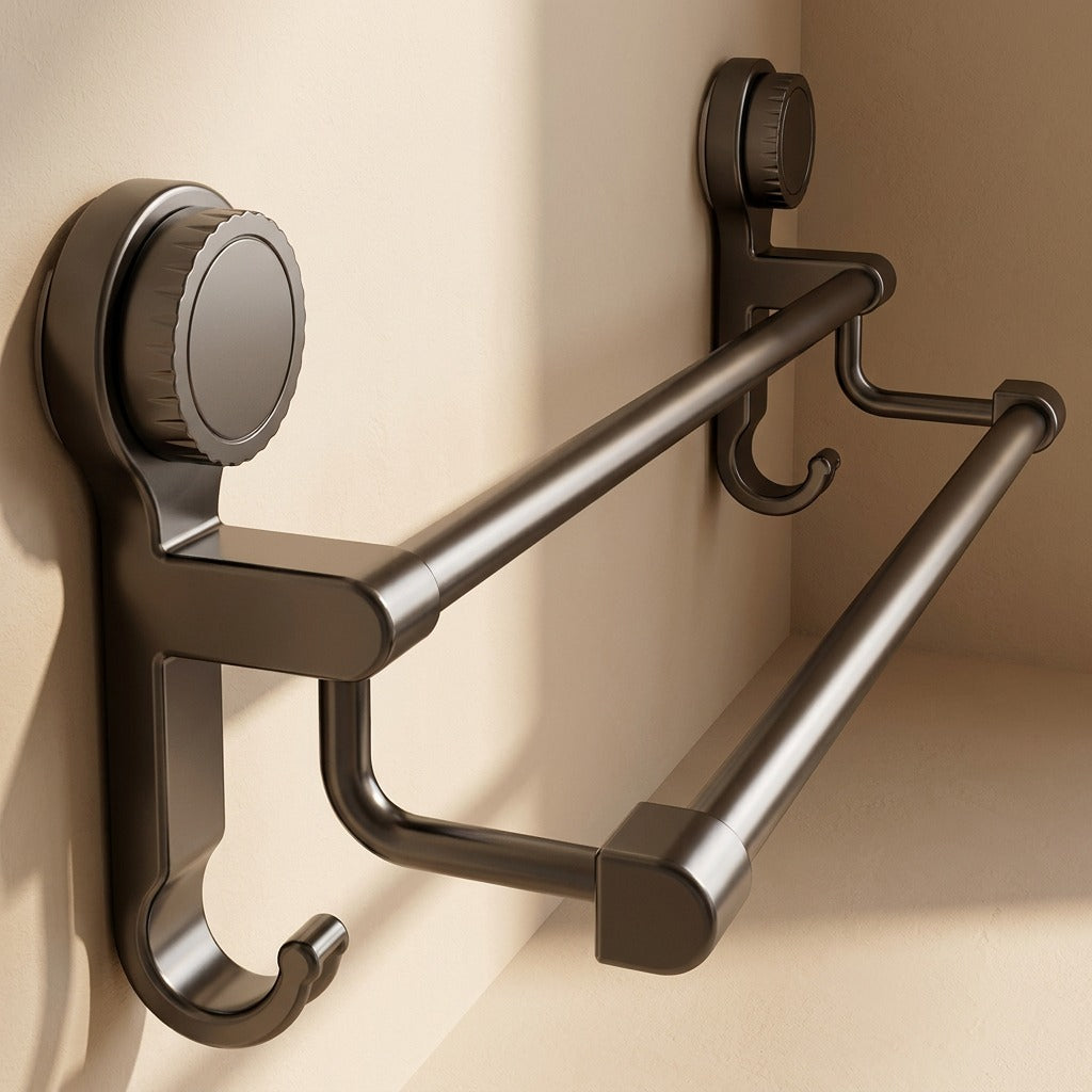 Griptowel™ Suction Cup Bathroom Towel Rack