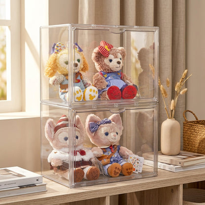 Peekcase™ Transparent Blind Box Storage Box, styled close view