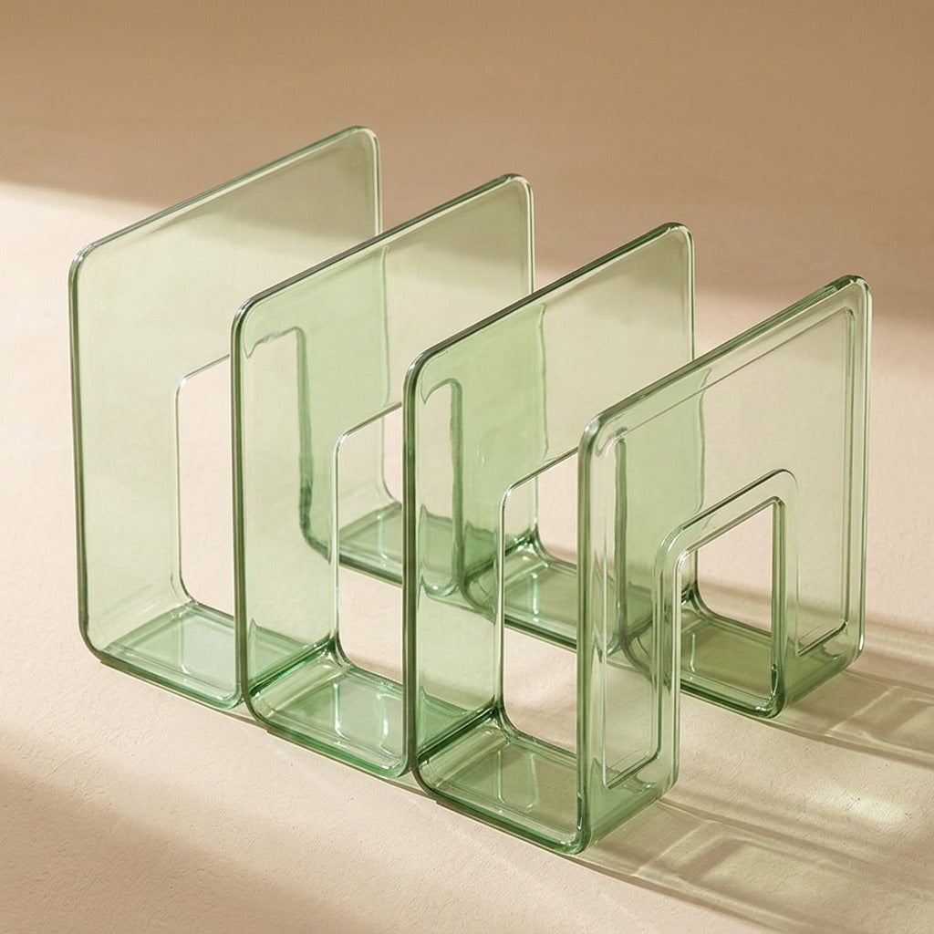 Readrise™ Acrylic Desktop Book Stand, material and detail close-up