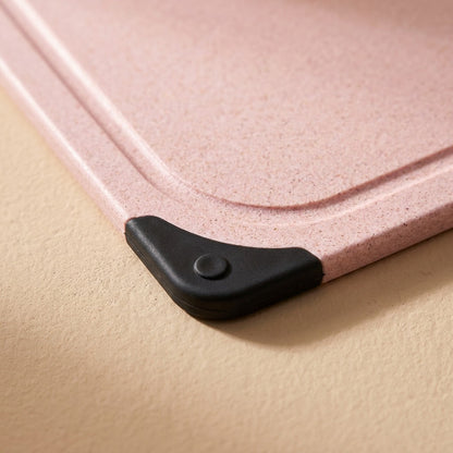 Strawcut™ Wheat Straw Plastic Cutting Board, material and detail close-up